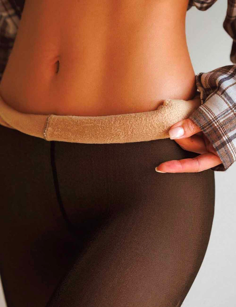 Collant Polaire Transparent