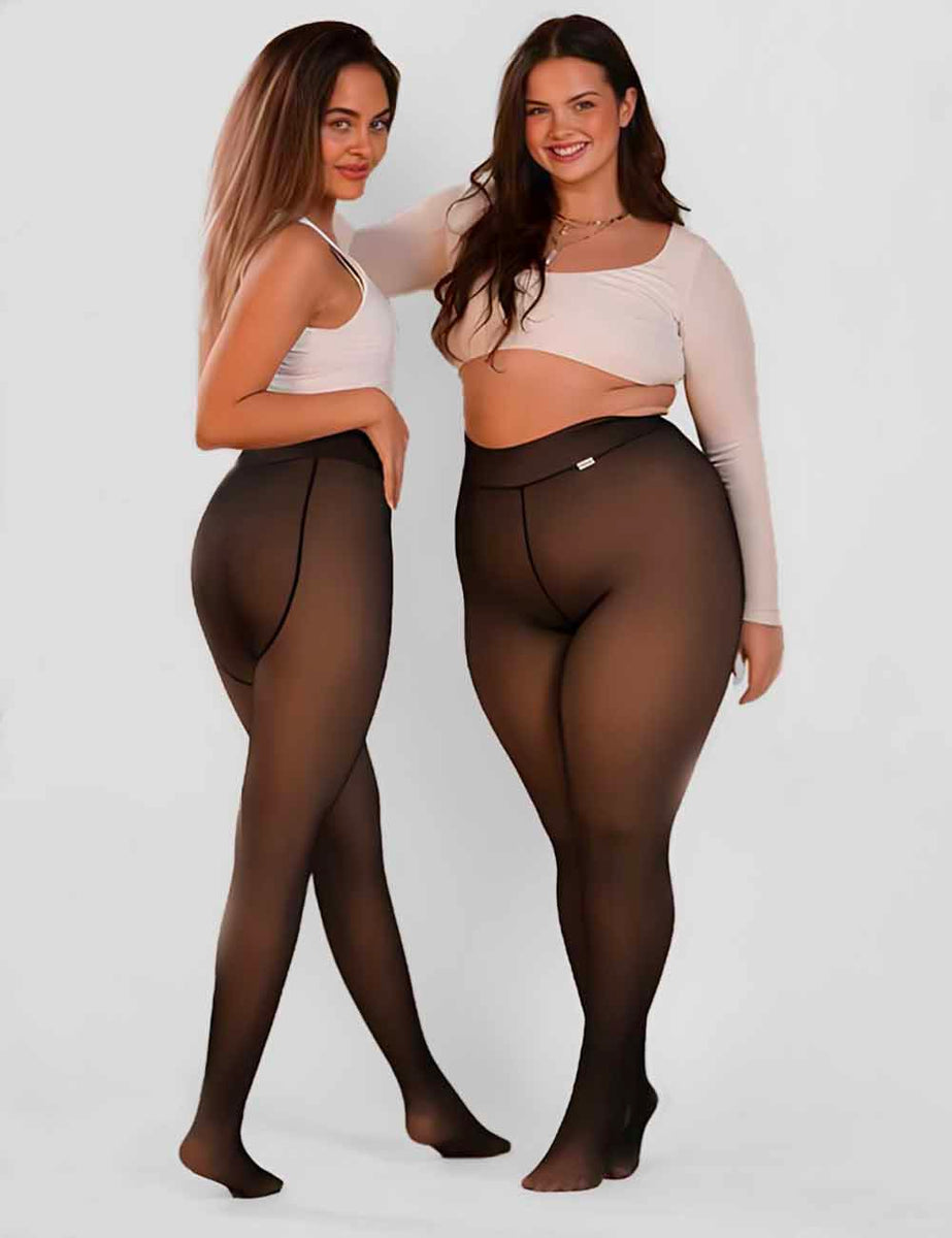 Collant Polaire Transparent