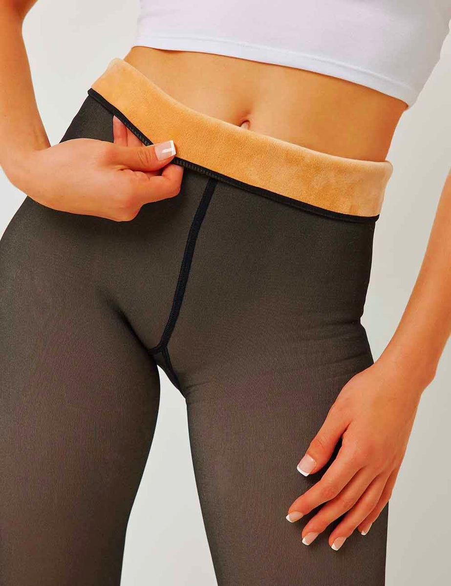 Collant Polaire Transparent