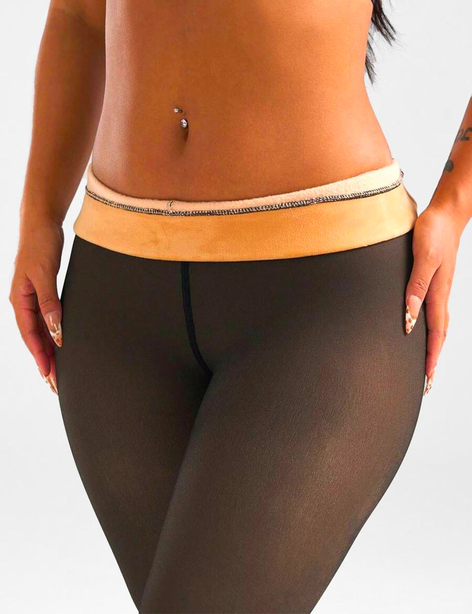 Collant Polaire Transparent